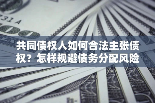 武汉共同债权人如何合法主张债权？怎样规避债务分配风险？