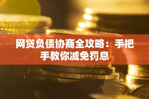 武汉网贷负债协商全攻略：手把手教你减免罚息