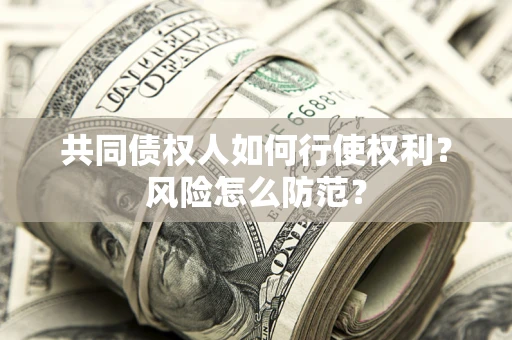 武汉共同债权人如何行使权利？风险怎么防范？