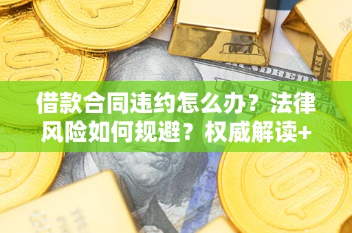 武汉借款合同违约怎么办?法律风险如何规避?权威解读+实用指南 武汉借款合同违约怎么办?法律风险如何规避?权威解读+实用指南