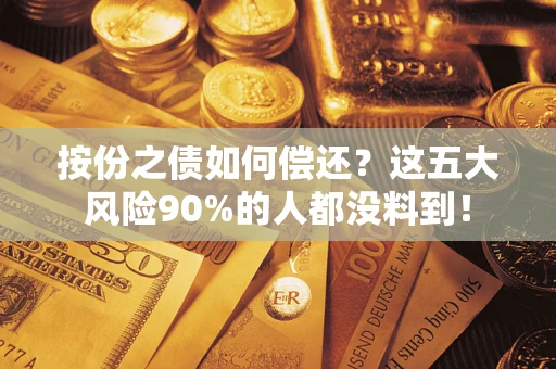 武汉按份之债如何偿还？这五大风险90%的人都没料到！