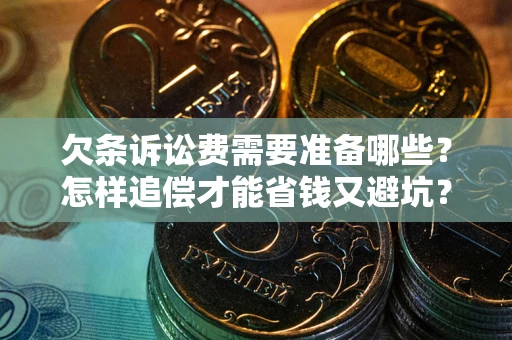 武汉欠条诉讼费需要准备哪些？怎样追偿才能省钱又避坑？