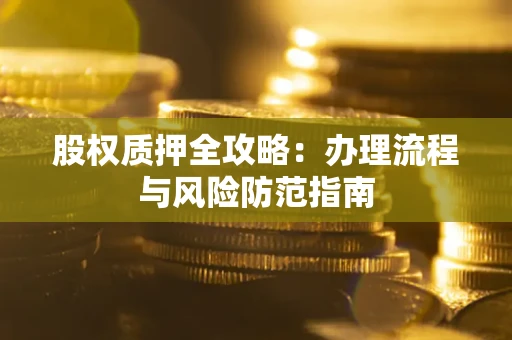 武汉股权质押全攻略：办理流程与风险防范指南